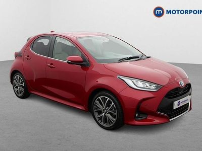 Red Used 2023 Toyota Yaris Hybrid Hatchback | £19,499 (Fair price)