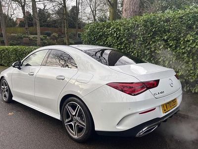 Used Mercedes CLA180 AMG Line Premium Plus 136 HP (100 kW) 2020 White Sedan