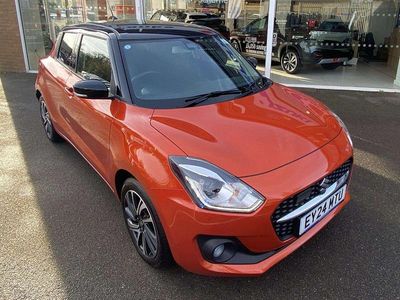 Used Suzuki Swift SZ5 83 HP (61 kW) 2023 Flame orange and black Hatchback