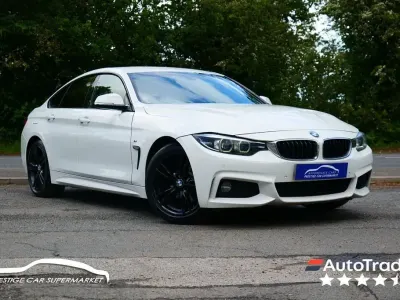 Usado BMW 420 M Sport 190 CV (139 kW) 2018 Blanco Coupe