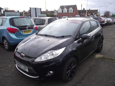Used Ford Fiesta Zetec 82 HP (60 kW) 2012 Black Hatchback