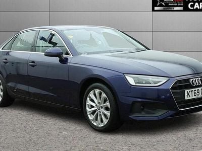 Used Audi A4 Comfort 150 HP (110 kW) 2020 Blue Sedan