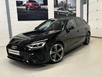 Used Audi A4 Black Edition 190 HP (139 kW) 2021 Black Estate