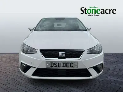 Used Seat Ibiza SE Technology 75 HP (55 kW) 2018 White Hatchback