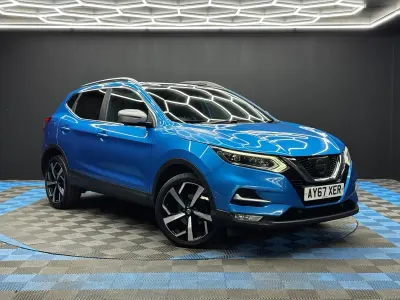 Used Nissan Qashqai Tekna+ 115 HP (84 kW) 2017 Blue SUV
