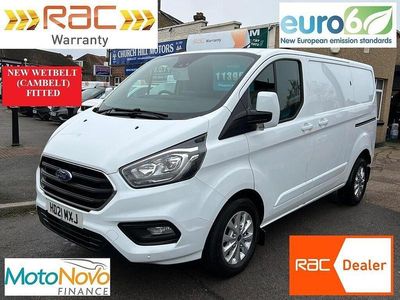 White Used 2021 Ford Transit Custom Limited Van | £11,395 (Good price)