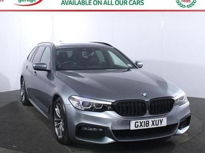 Used BMW 520 M Sport 190 HP (139 kW) 2018 Blue Estate