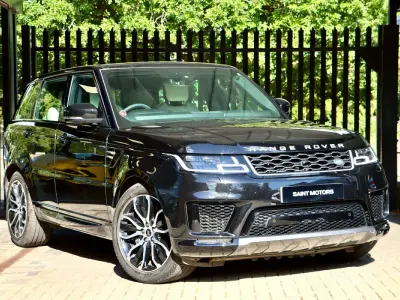 Used Land Rover Range Rover Sport HSE 400 HP (294 kW) 2021 Black SUV