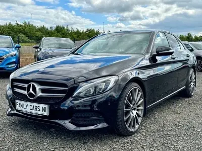 Used Mercedes C220 170 HP (125 kW) 2015 Black Sedan