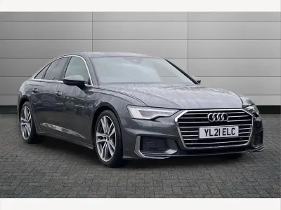 Used Audi A6 S-Line 204 HP (150 kW) 2021 Grey Sedan