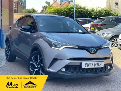 Used Toyota C-HR 122 HP (89 kW) 2017 Silver SUV