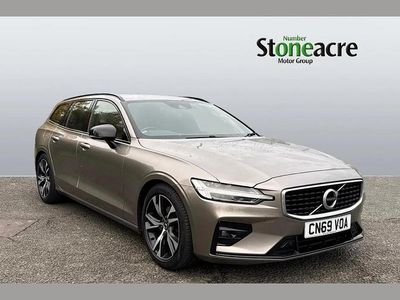 Grey Used 2019 Volvo V60 R-Design Estate | £16,089 (Fair price)