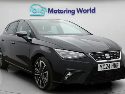 Used Seat Ibiza XCELLENCE Lux 116 HP (85 kW) 2024 Black Hatchback