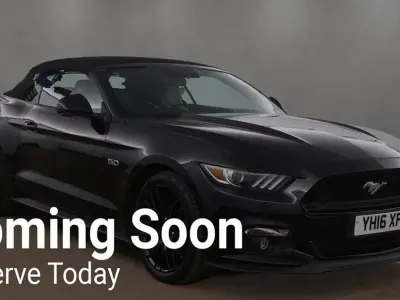 Usado Ford Mustang GT Convertible 2016 Preto Cabrios
