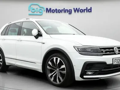 Used VW Tiguan R-line 150 HP (110 kW) 2020 White SUV
