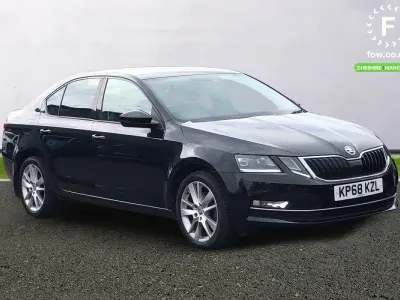 Usado Skoda Octavia SE L 150 CV (110 kW) 2018 Negro Utilitario