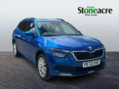 Used Skoda Kamiq SE Drive 94 HP (69 kW) 2022 Blue SUV
