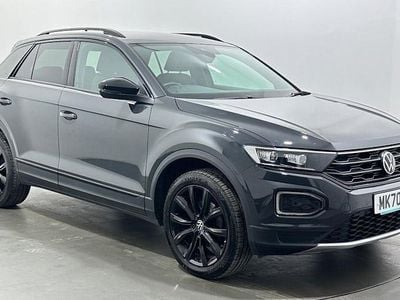 Used 2021 VW T-Roc Black Edition SUV | £16,554 (Fair price)