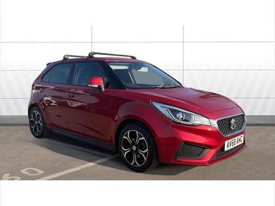Used MG MG3 Excite 106 HP (77 kW) 2018 Red Hatchback