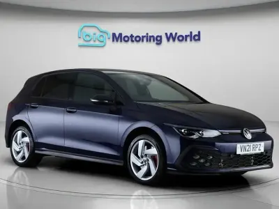 Used VW Golf VII GTE 245 HP (180 kW) 2021 Blue Hatchback