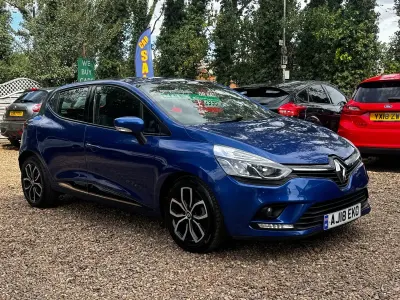 Used Renault Clio Play 110 HP (80 kW) 2018 Blue Hatchback