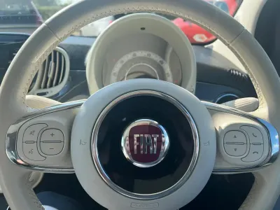 Used Fiat 500 Lounge 69 HP (50 kW) 2018 Grey Hatchback