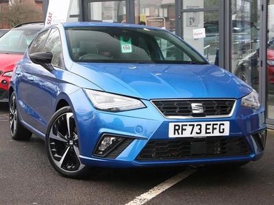 Used Seat Ibiza FR Sport 94 HP (69 kW) 2023 Blue Hatchback