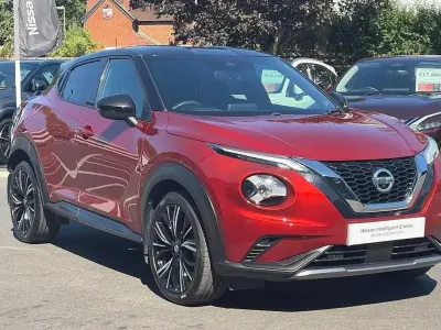 Used Nissan Juke Tekna+ 112 HP (82 kW) 2021 Red SUV