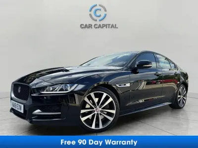 Used Jaguar XE R-Sport 250 HP (183 kW) 2018 Black Sedan