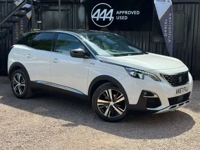 Used Peugeot 3008 GT-line 2017 White SUV