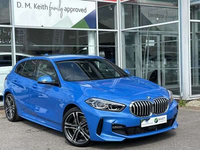 Used BMW 118 M Sport 134 HP (98 kW) 2022 Blue Hatchback