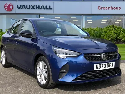 Used Vauxhall Corsa 100 HP (73 kW) 2020 Blue Hatchback