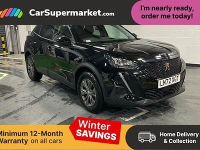 Black Used 2022 Peugeot 2008 Active+ SUV | £13,697 (Fair price)