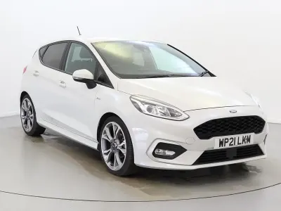 Usado Ford Fiesta ST-Line X 2021 Branco Citadino
