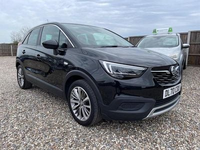 Used Vauxhall Crossland X S 83 HP (61 kW) 2020 Black SUV