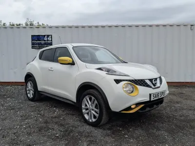 Used Nissan Juke N-Connecta 115 HP (84 kW) 2018 White SUV