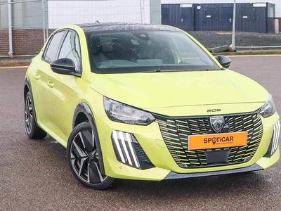 Yellow Used 2024 Peugeot 208 GT Hatchback | £16,341 (Fair price)