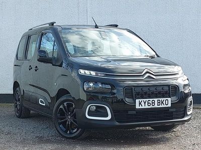 Used Citroën Berlingo Flair 101 HP (74 kW) 2018 Black MPV
