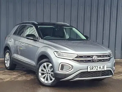 Begagnad VW T-Roc Style 110 HK (80 kW) 2022 Silver SUV