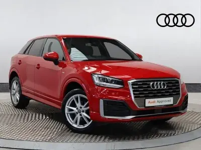 Used Audi Q2 S-Line 150 HP (110 kW) 2019 Red SUV