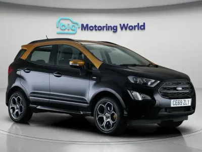 Used Ford Ecosport ST-Line 125 HP (91 kW) 2019 Black SUV