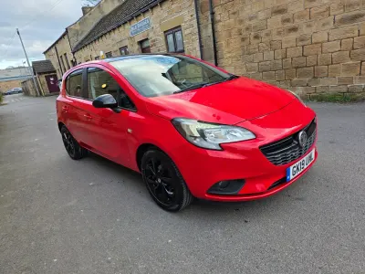 Used Vauxhall Corsa 75 HP (55 kW) 2019 Red Hatchback