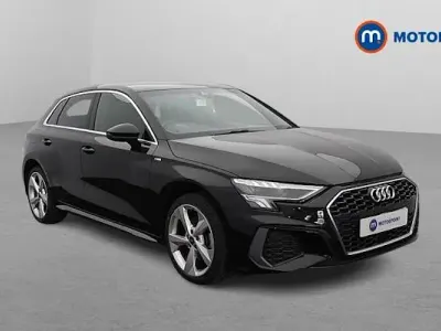 Used Audi A3 Sportback e-tron S-Line 204 HP (150 kW) 2023 Black Hatchback
