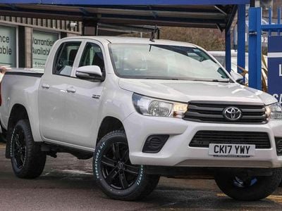 White Used 2017 Toyota HiLux Active Pickup | £14,989 (A bit pricey)
