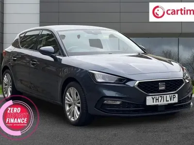 Begagnad Seat Leon SE Dynamic 110 HK (80 kW) 2021 Grå Halvkombi