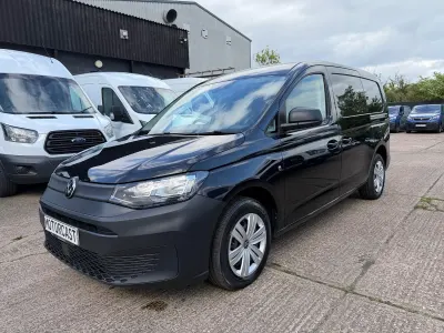 Used VW Caddy 102 HP (75 kW) 2022 Black MPV