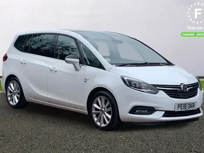 Second-hand Vauxhall Zafira Elite 170 CP (125 kW) 2018 Alb Monovolum