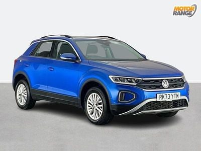 Blue Used 2023 VW T-Roc Life SUV | £17,895 (Fair price)