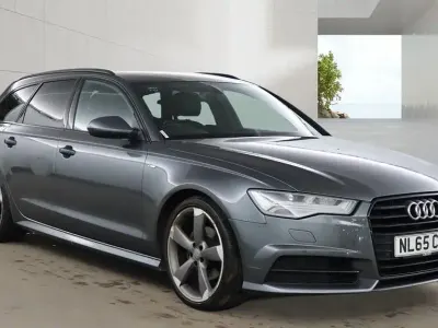 Used Audi A6 Black Edition 190 HP (139 kW) 2015 Grey Estate