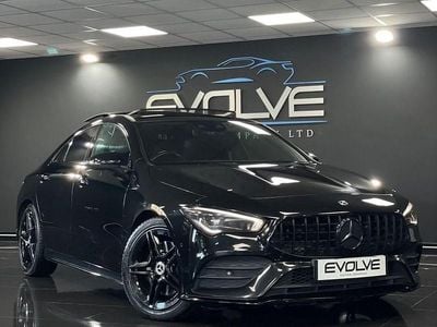 Black Used 2020 Mercedes CLA220 AMG line Sedan | £19,495 (Fair price)